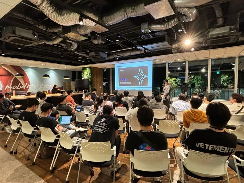 Photos from the Upstage X Ko-developer meetup