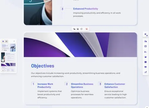 Example for using a generative AI tool (Gamma) to create powerpoint slides