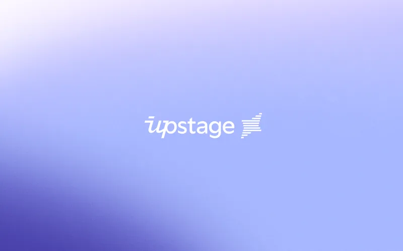 AI 전문 기업 업스테이지의 로고