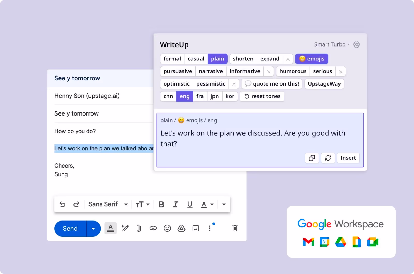 Writeup empowers writing style and contextual content creation
