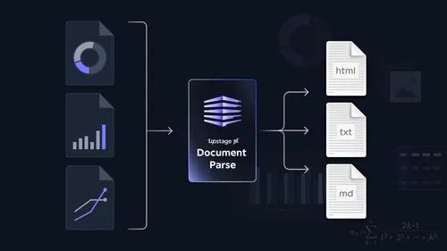복잡한 문서를 지능형 데이터로, 강력한 문서 파싱 기술 - 업스테이지 도큐먼트 파스(Document Parse)