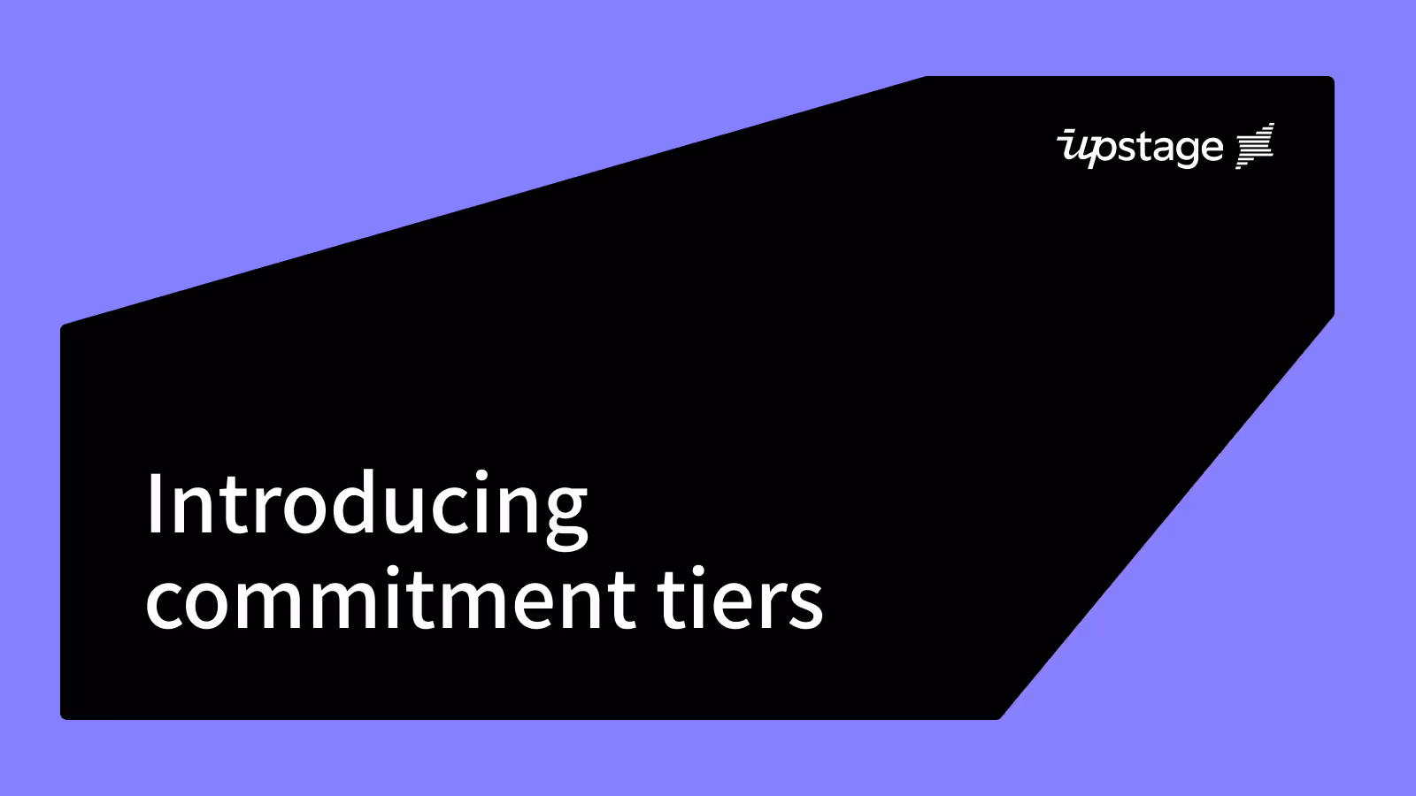 Introducing Commitment Tiers: Flexible, predictable, and built for growth