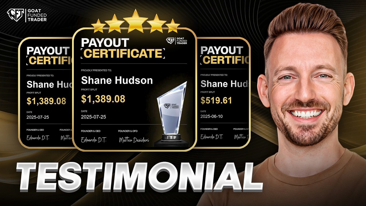 Shane in his Goat Funded Trader interview about reaching consistent payouts