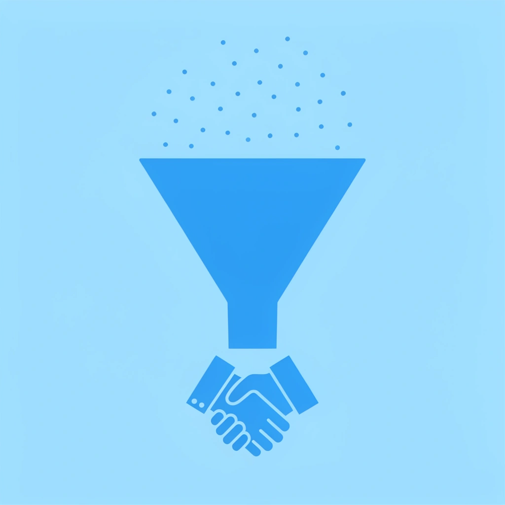 Funnel transforming traditional trading barriers into accessible trading opportunities