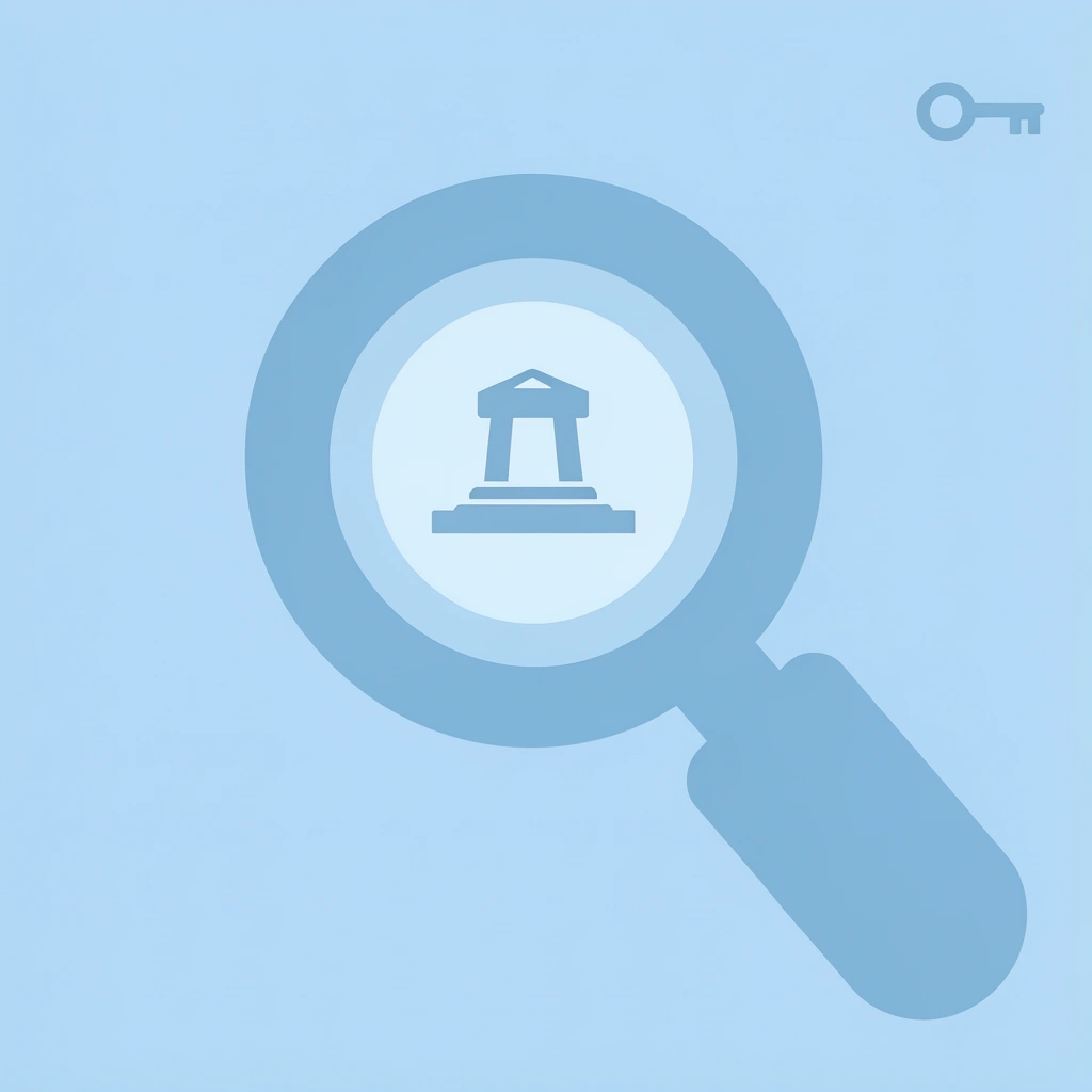 Magnifying glass focusing on strategy non-negotiables