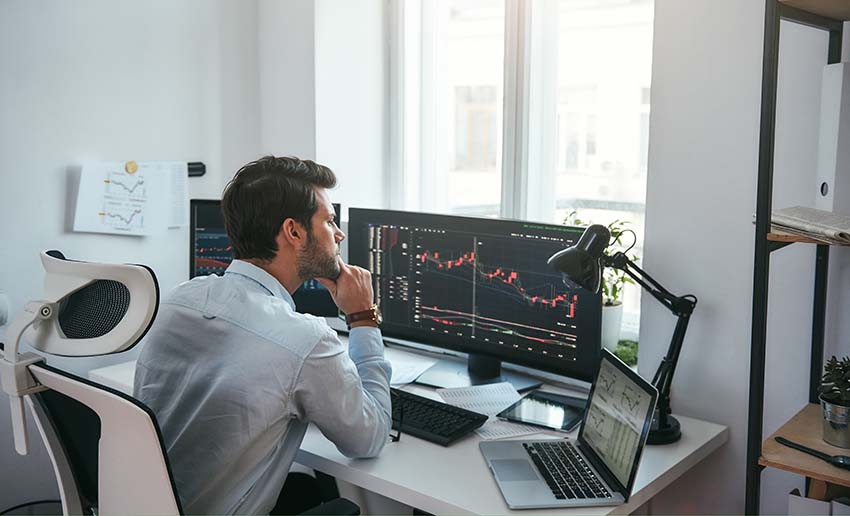 a trader thinking - Forex Algorithmic Trading Strategies