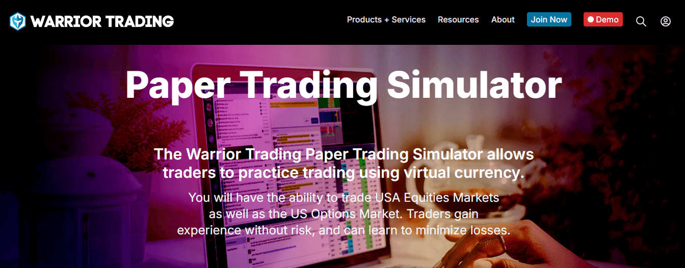 Warrior Trading Paper Trading Simulator