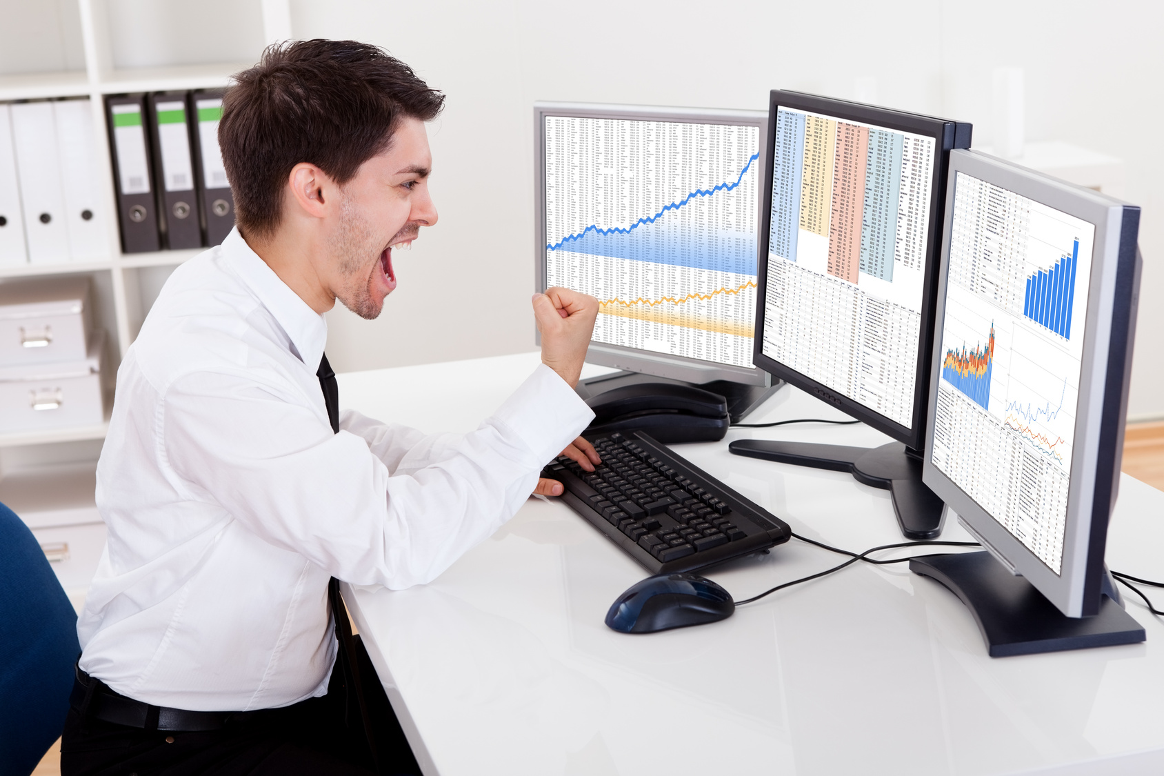 stock trader happy - Day Trading Success Stories