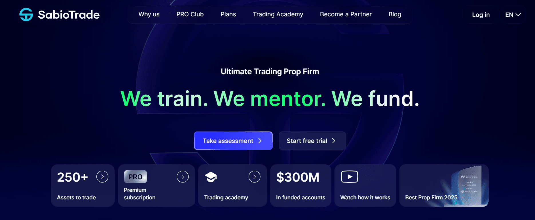 sabio trade - Cheapest Funded Trader Program