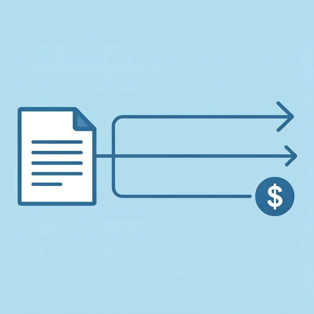 Split path showing paper trading branching away from real trading with different outcomes - Best Paper Trading App