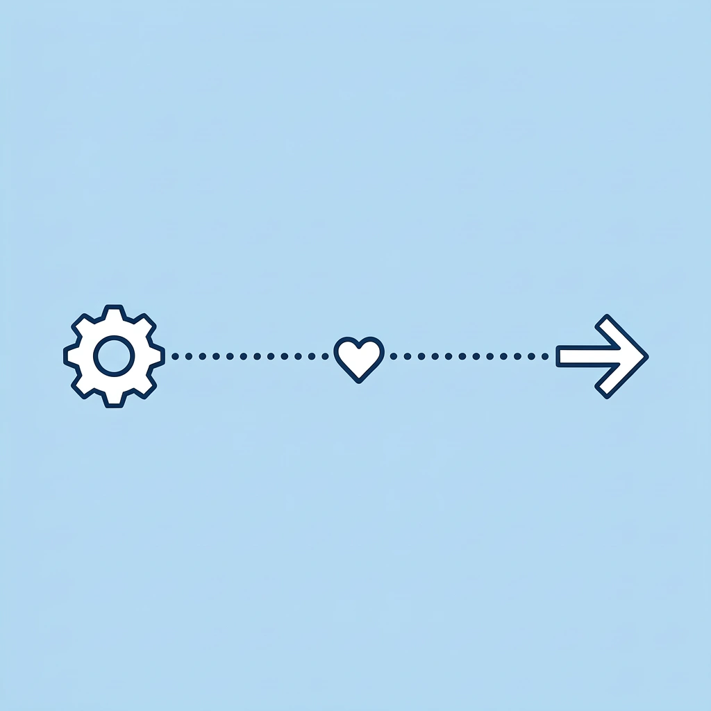 Two connected icons showing how initial setup decisions impact all future trading sessions - Best Paper Trading App