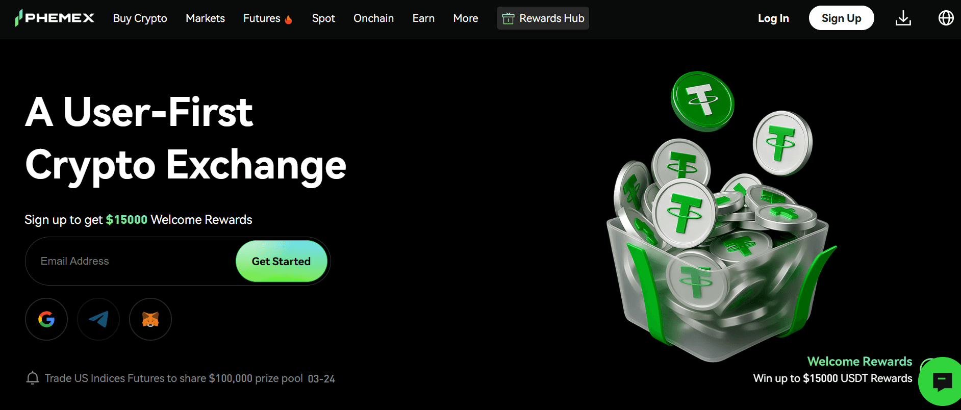 phemex - Practice Crypto Trading With Fake Money