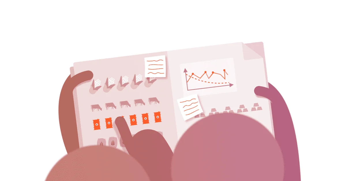 Trading and finance concept illustration — how to practice paper trading and get the most out of it