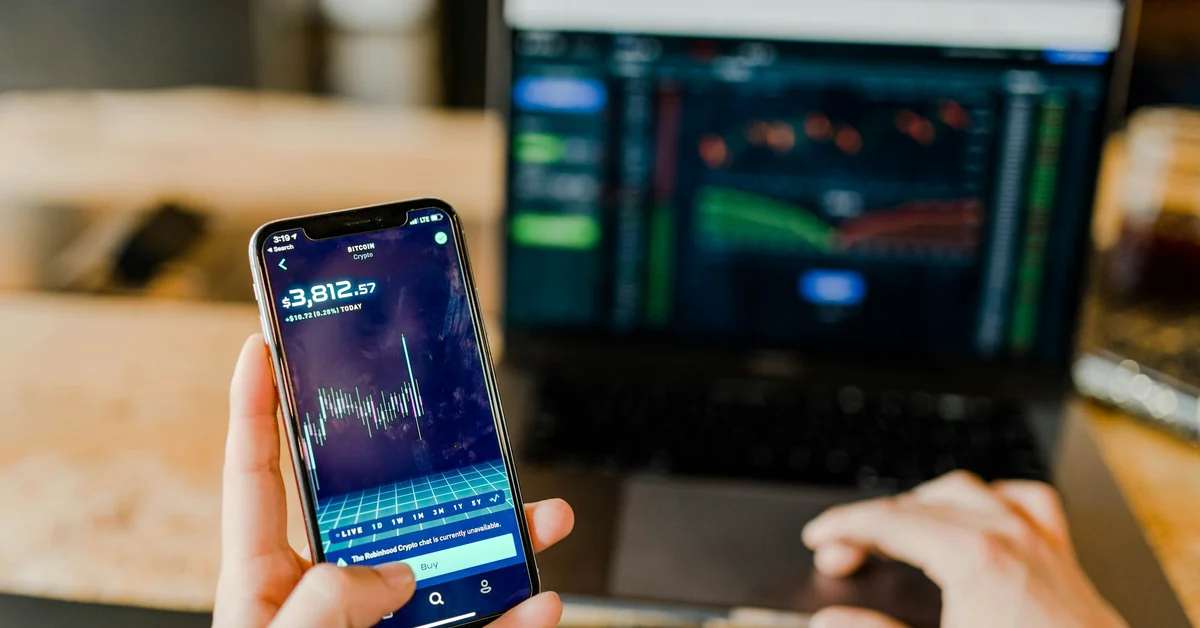Trading and finance concept illustration — forex trading day