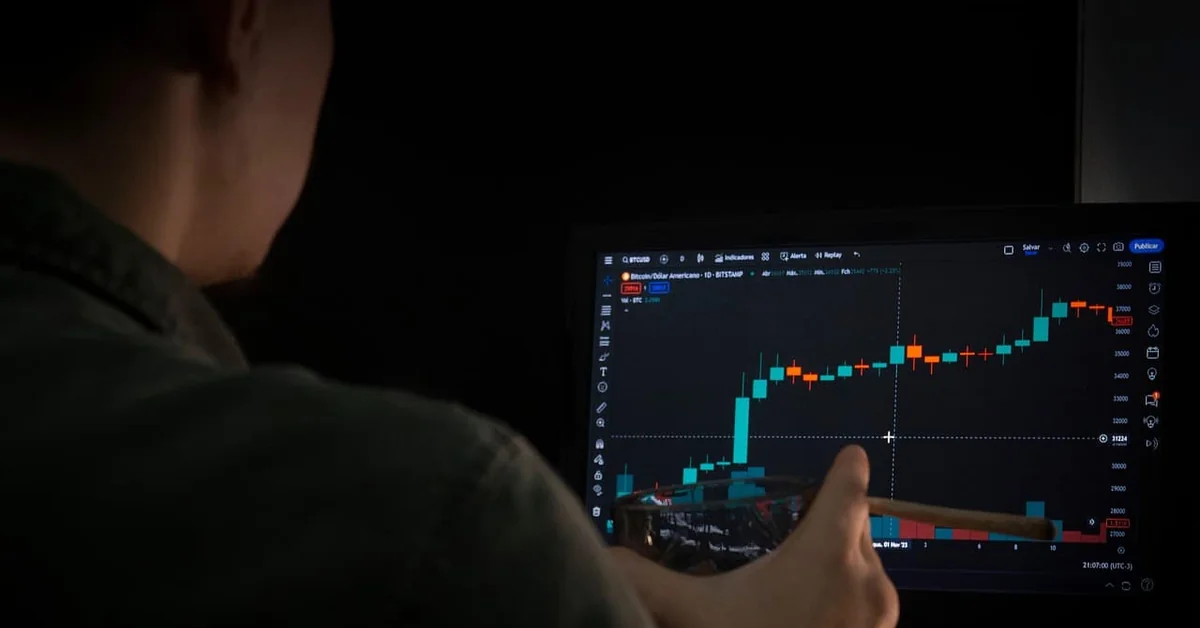 Trading and finance concept illustration — supply and demand trading strategy