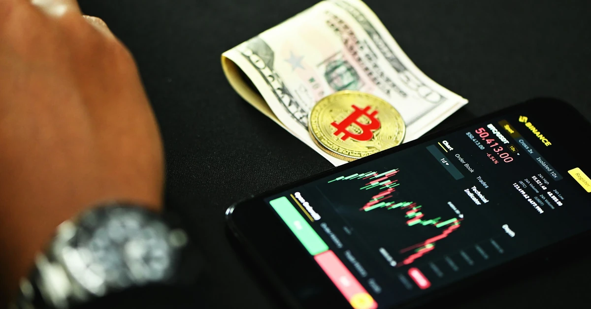Trading and finance concept illustration — futures swing trading prop firm