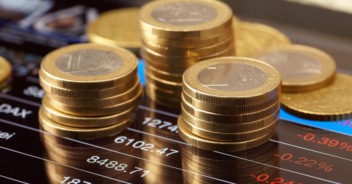 Trading and finance concept illustration — can forex trading make you rich