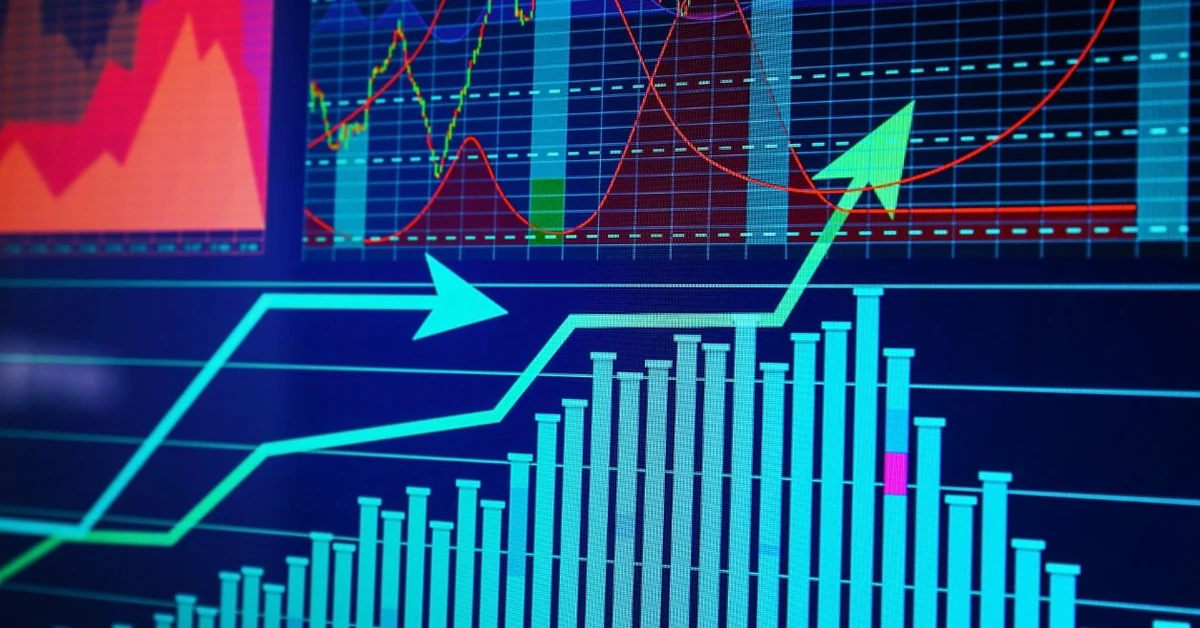 Trading and finance concept illustration — best day trading stocks