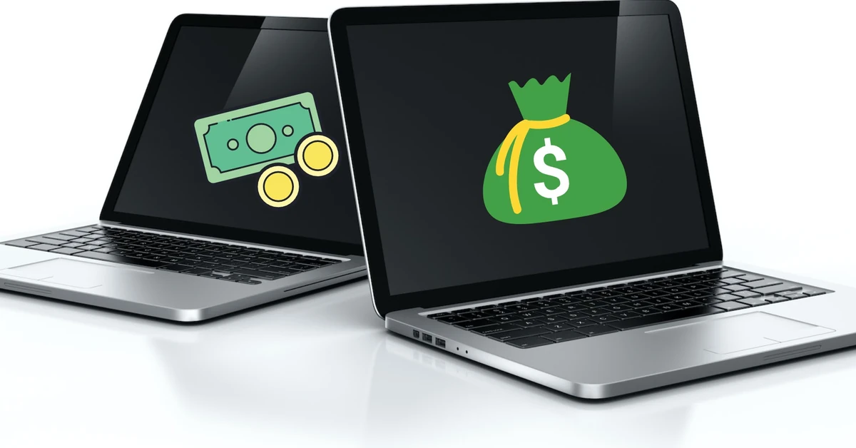 Trading and finance concept illustration — best laptops for forex trading