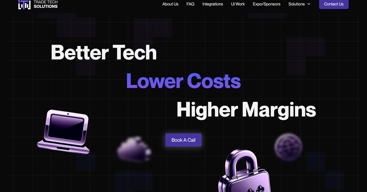 Trading and finance concept illustration — the tech behind forex prop firms