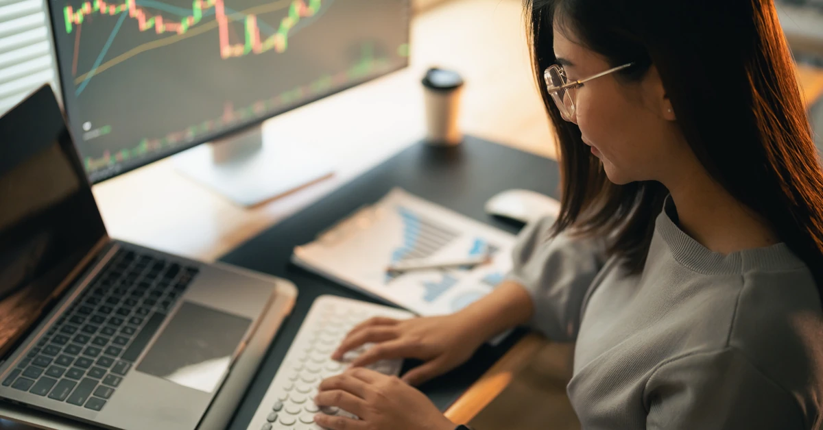 Trading and finance concept illustration — are small caps a good investment now
