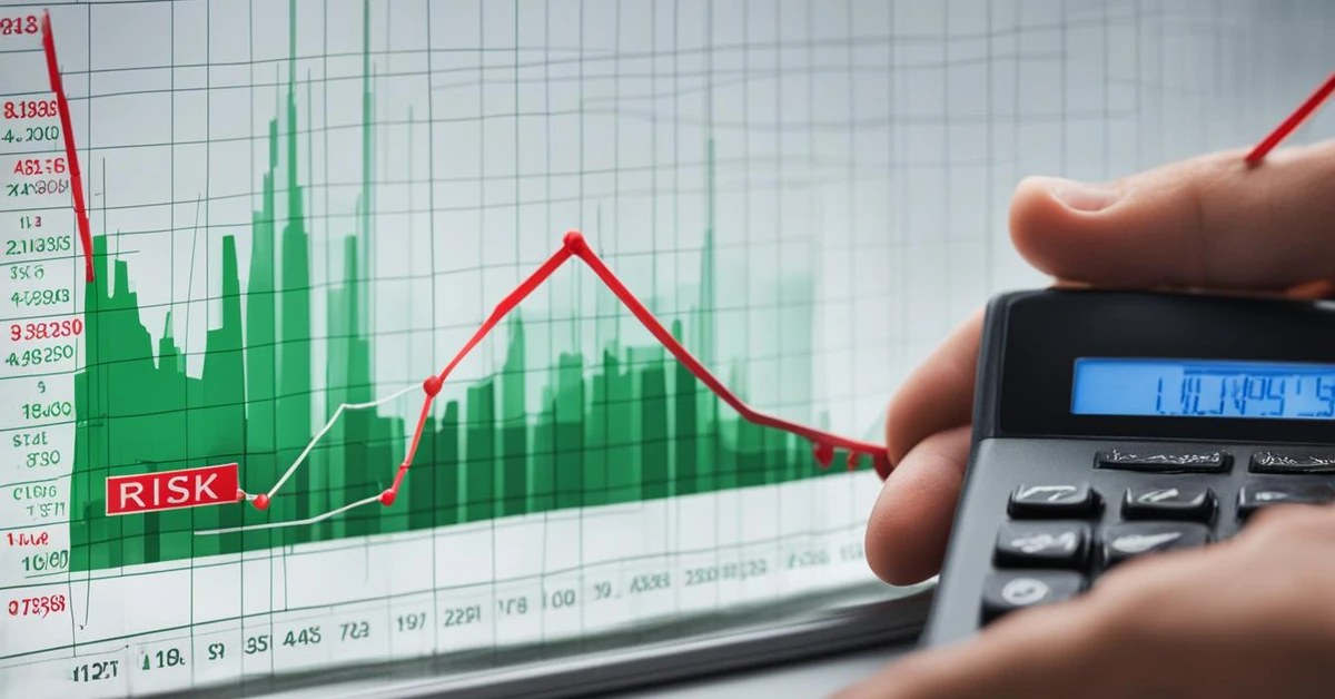 Trading and finance concept illustration — trading risk management tools