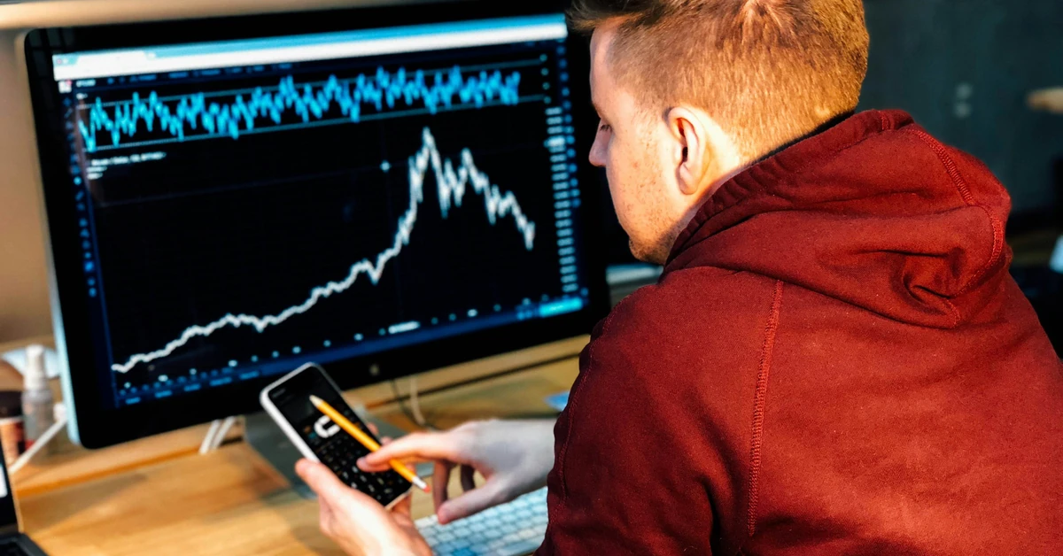 Trading and finance concept illustration — are crypto trading bots profitable