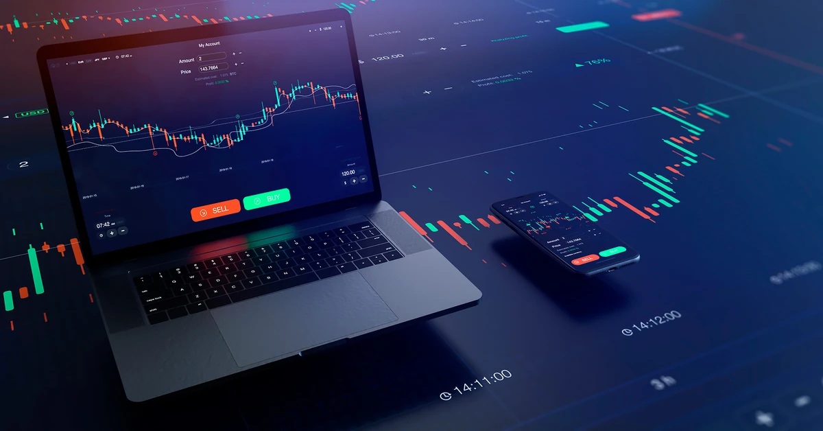 Trading and finance concept illustration — best prop firms for forex