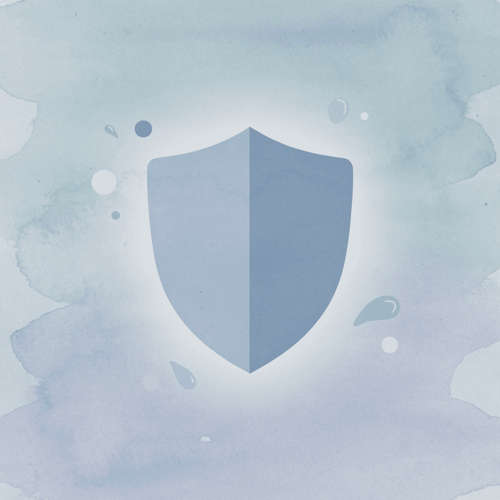 Shield icon representing a risk-free trading environment