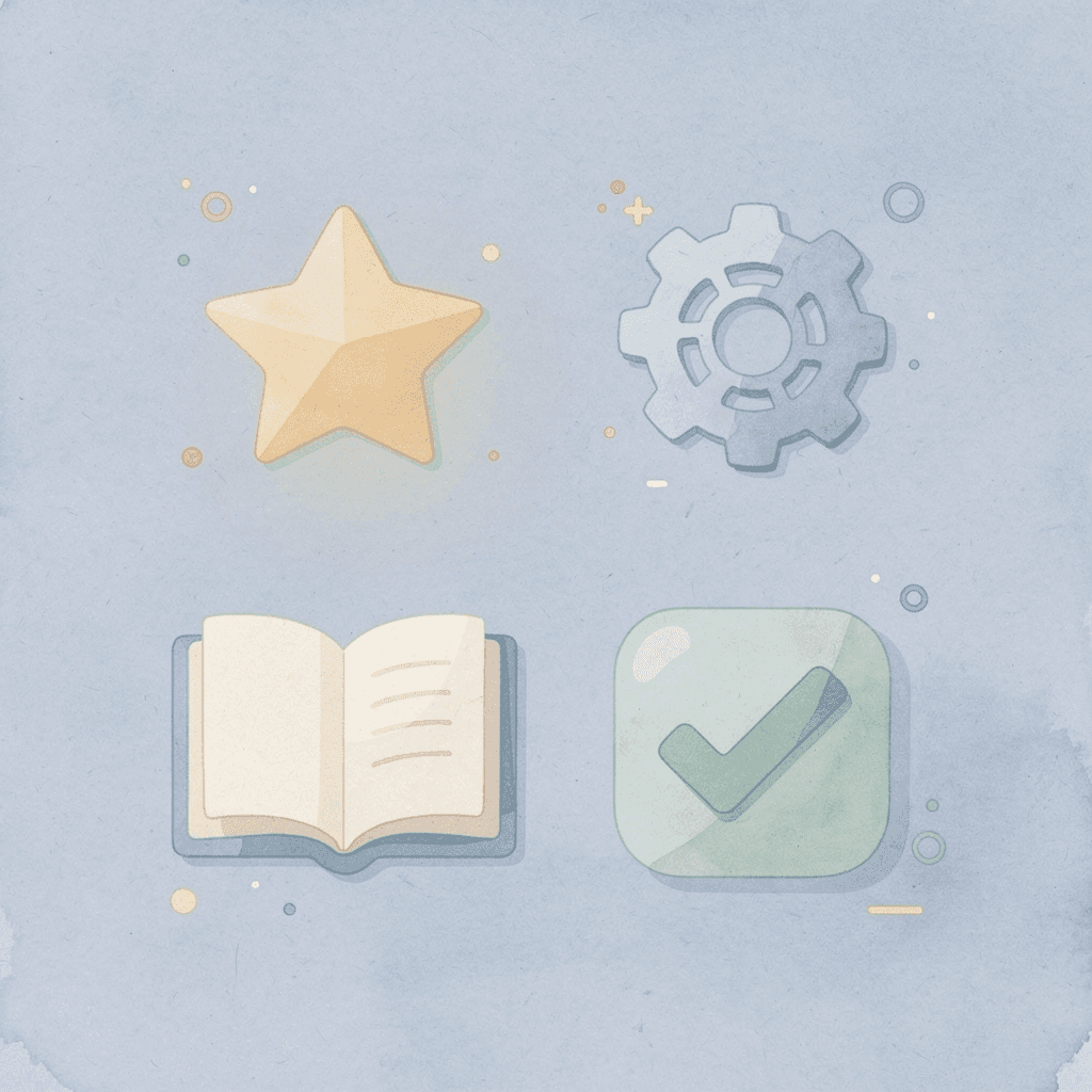 Four icons representing common trading mistakes: emotional decisions, poor risk management, inconsistent entries, and overtrading