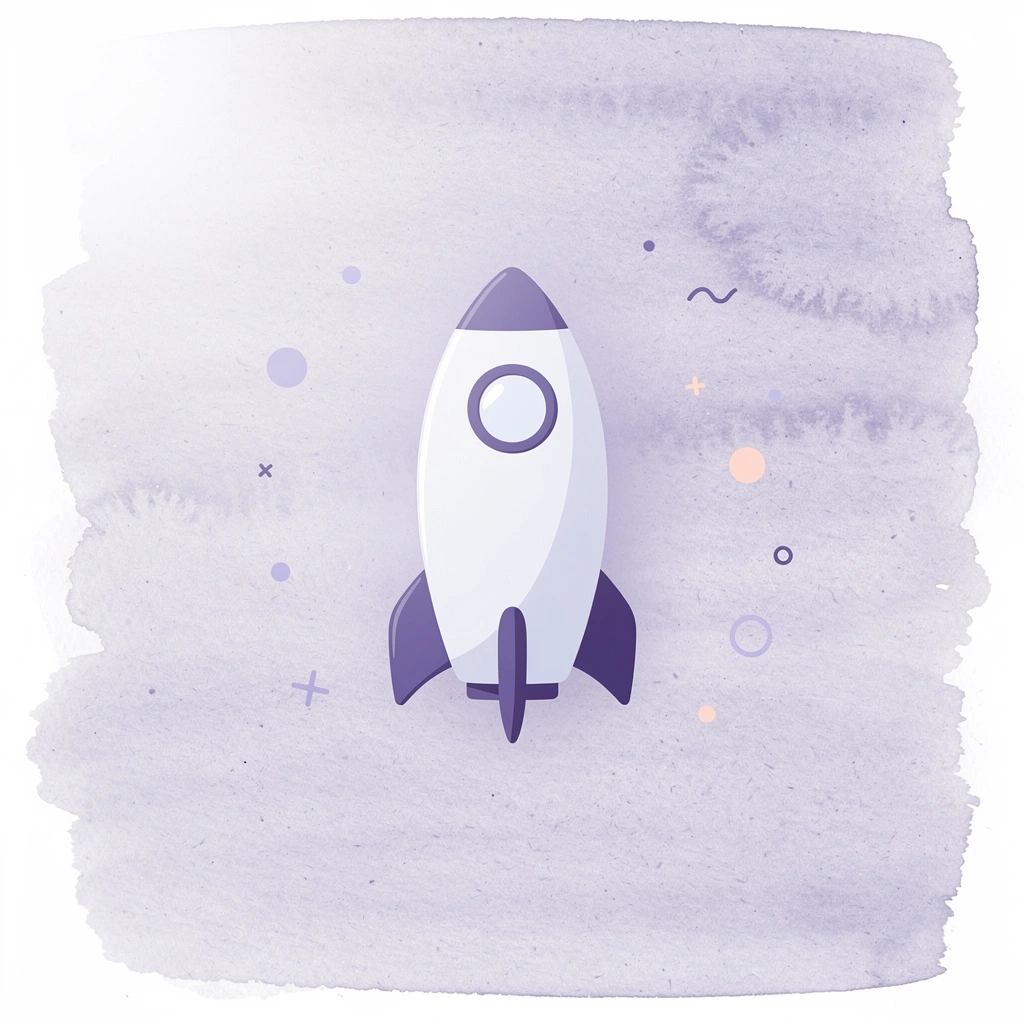 Rocket icon representing instant access to trading capital