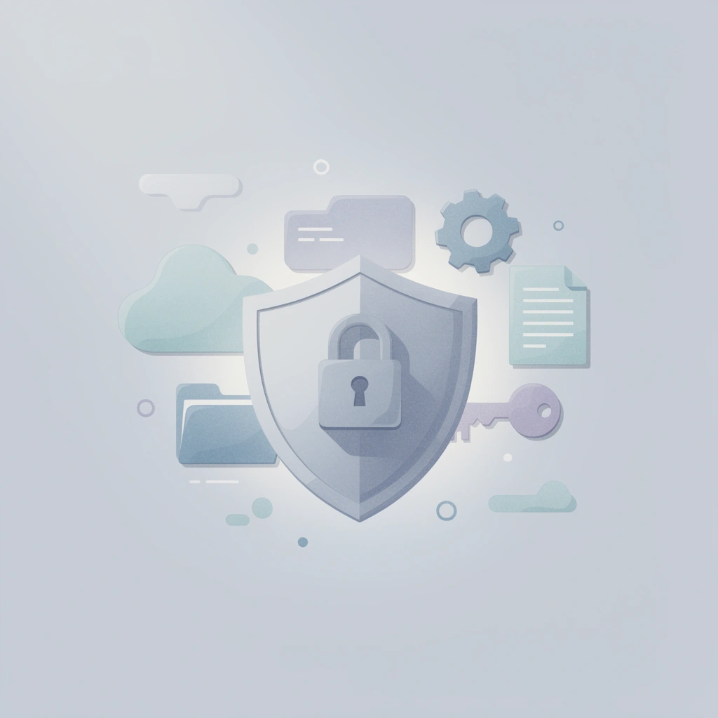Scene showing shield protecting personal savings from trading losses