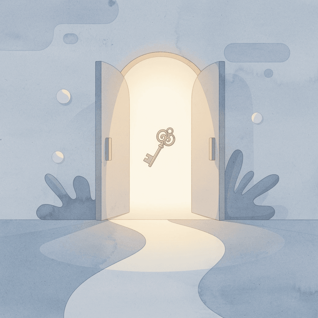 Gateway scene showing access to trading capital