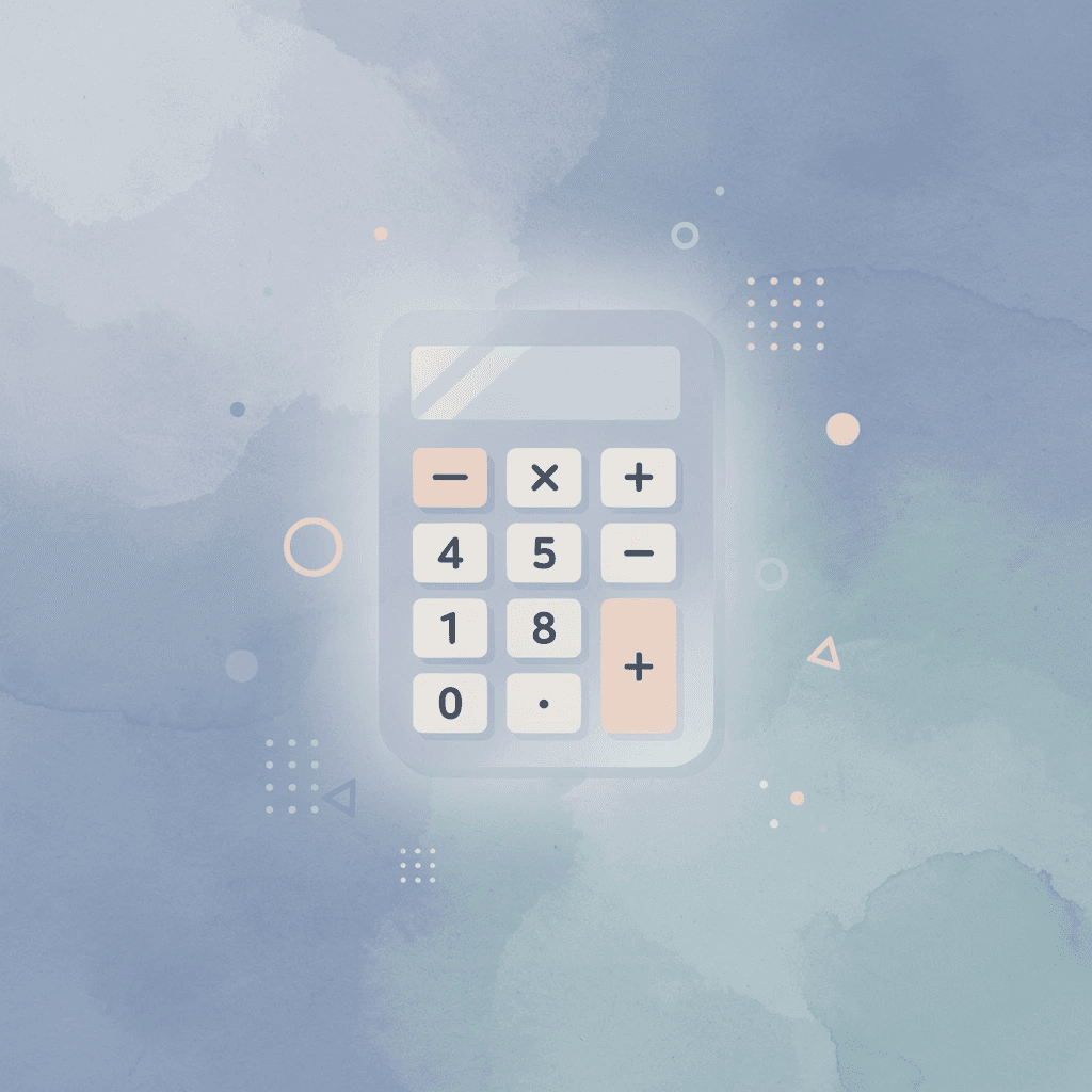 Calculator icon representing financial calculation
