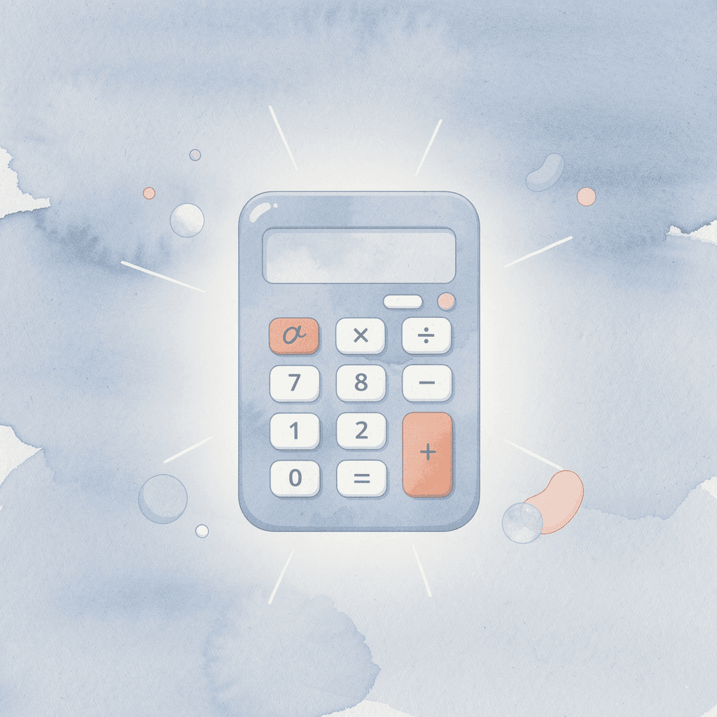 Calculator icon representing position sizing calculations