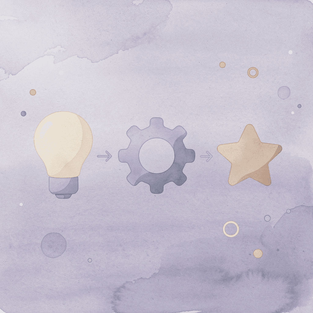 Three icons representing retention rates, payout reliability, and profitability