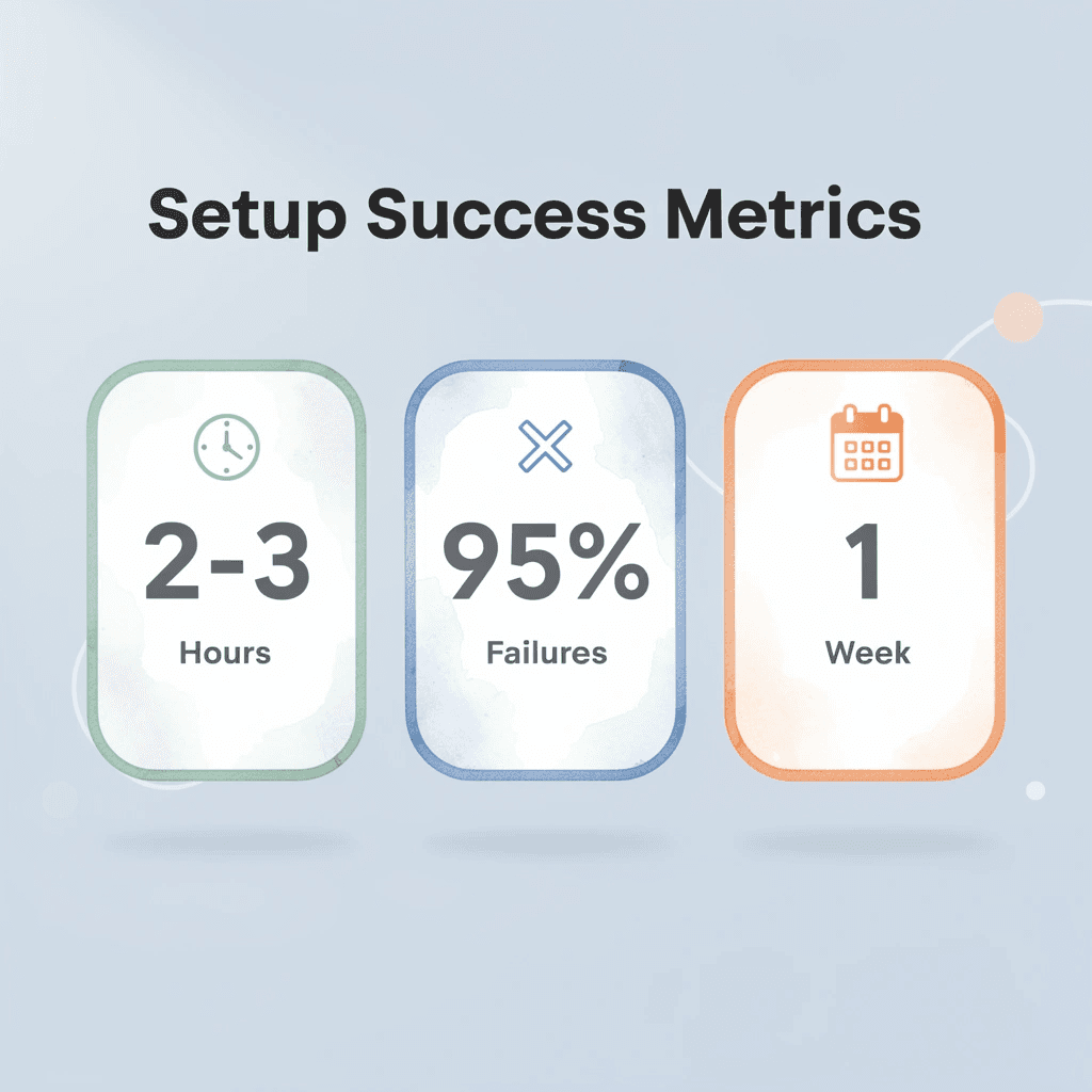 Infographic showing key statistics about prop trading setup and failure rates