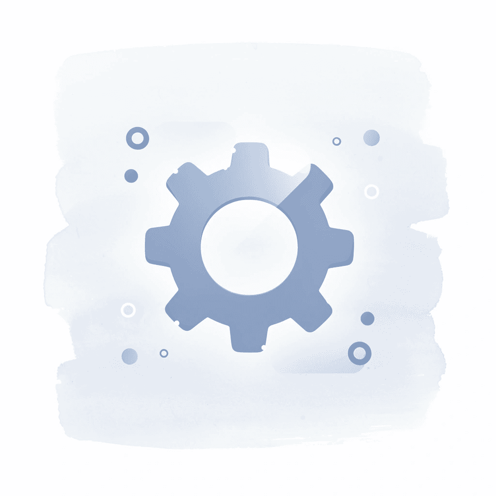 Gear icon representing margin interest control and optimization