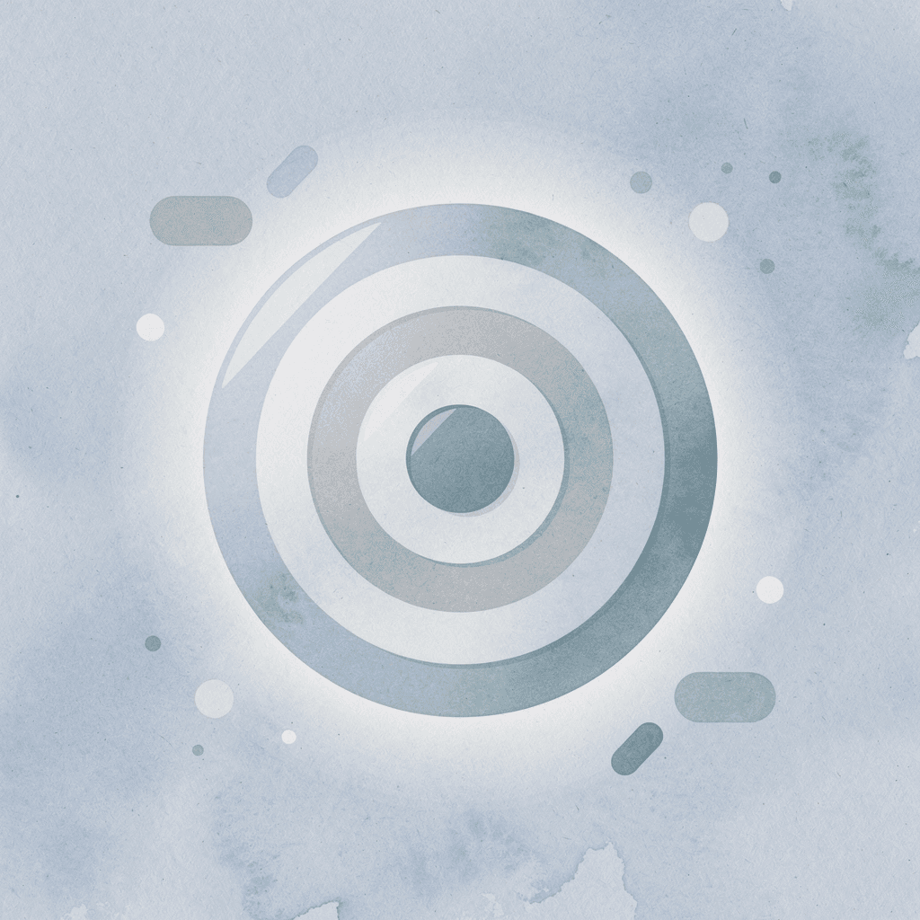 Target icon highlighting key trading concept
