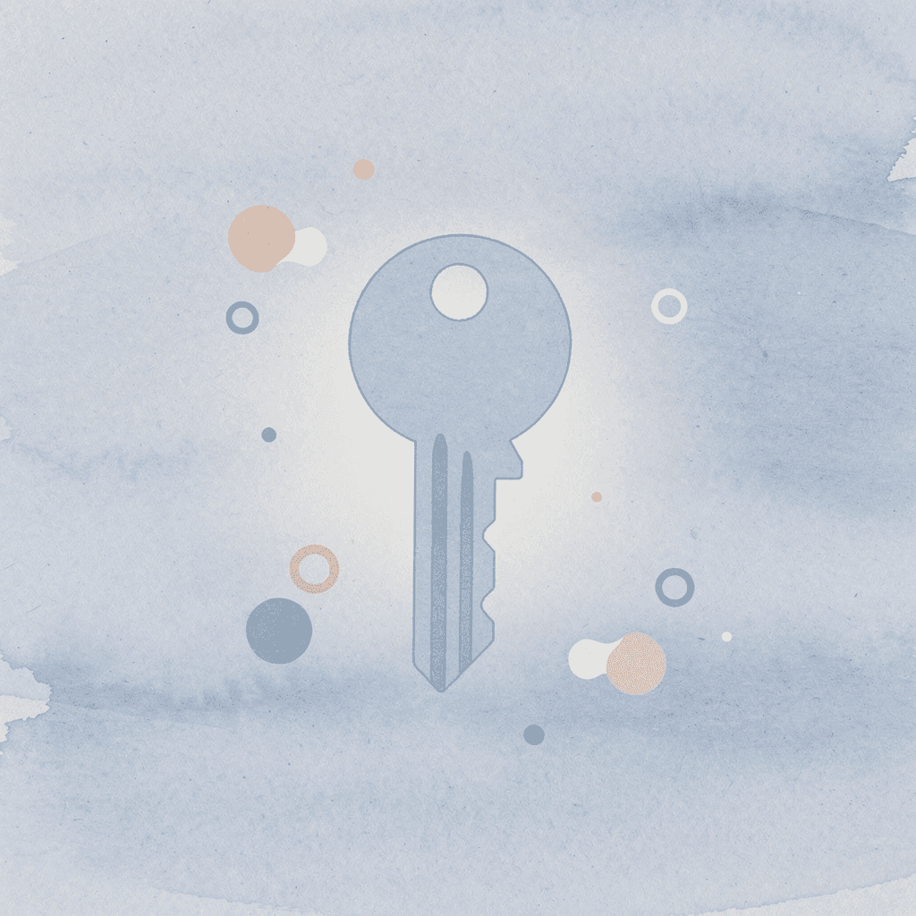 Key icon highlighting the main concept distinction