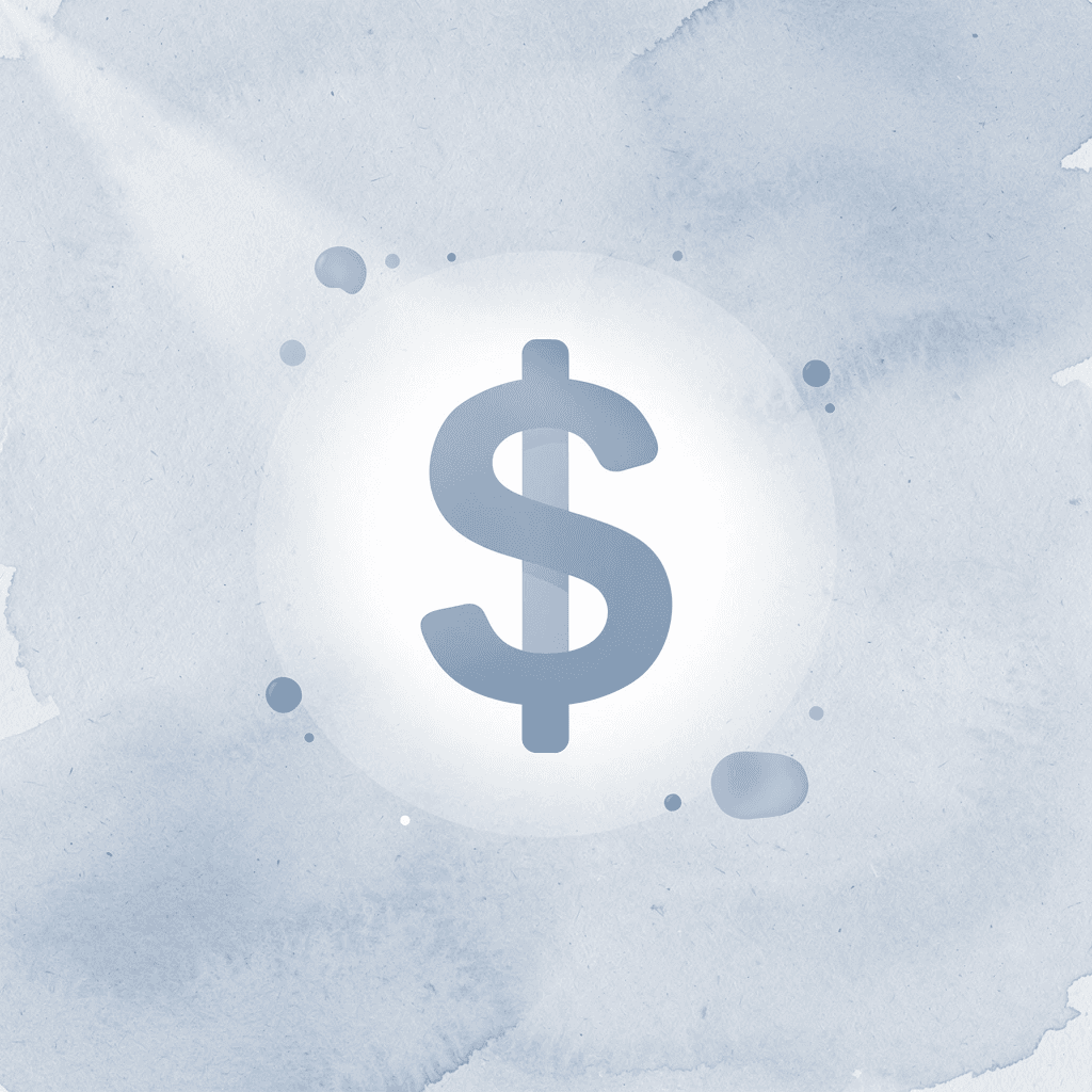 Dollar sign icon representing margin interest impact on profits