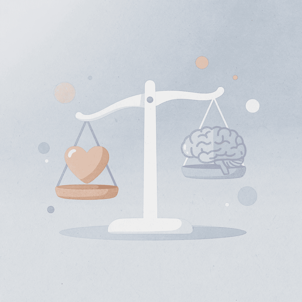 Balance scale comparing margin interest and margin requirements