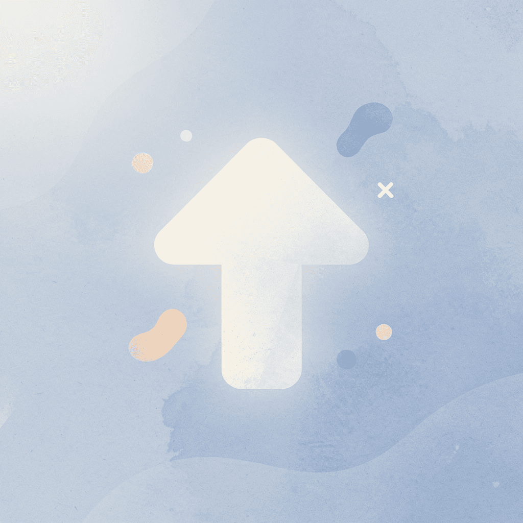 Arrow up icon representing 2:1 leverage potential