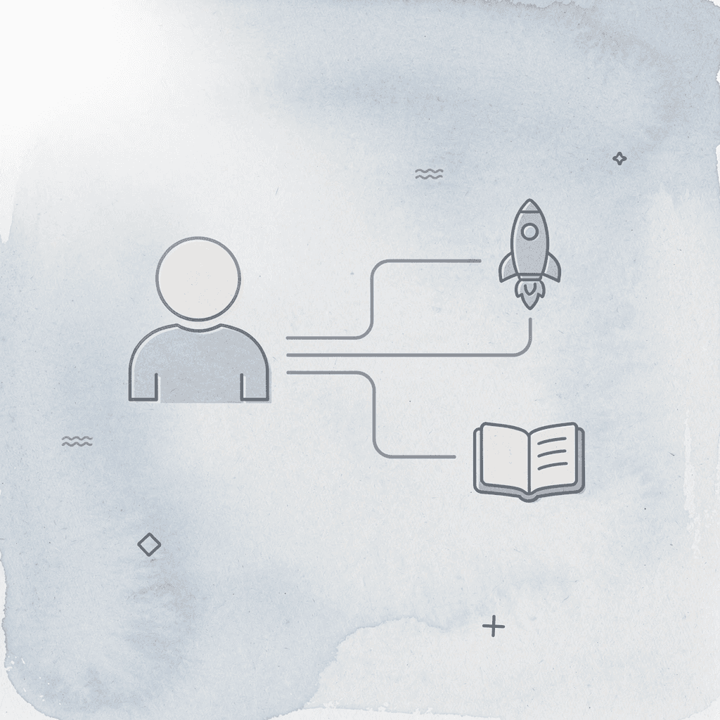 Icon showing transition from traditional margin to funded trading
