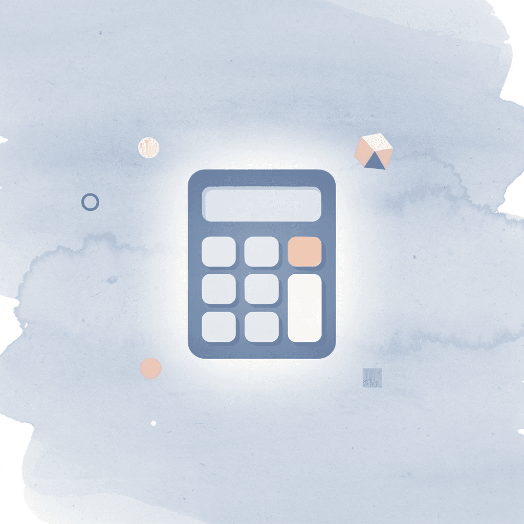 Calculator icon representing position sizing calculations