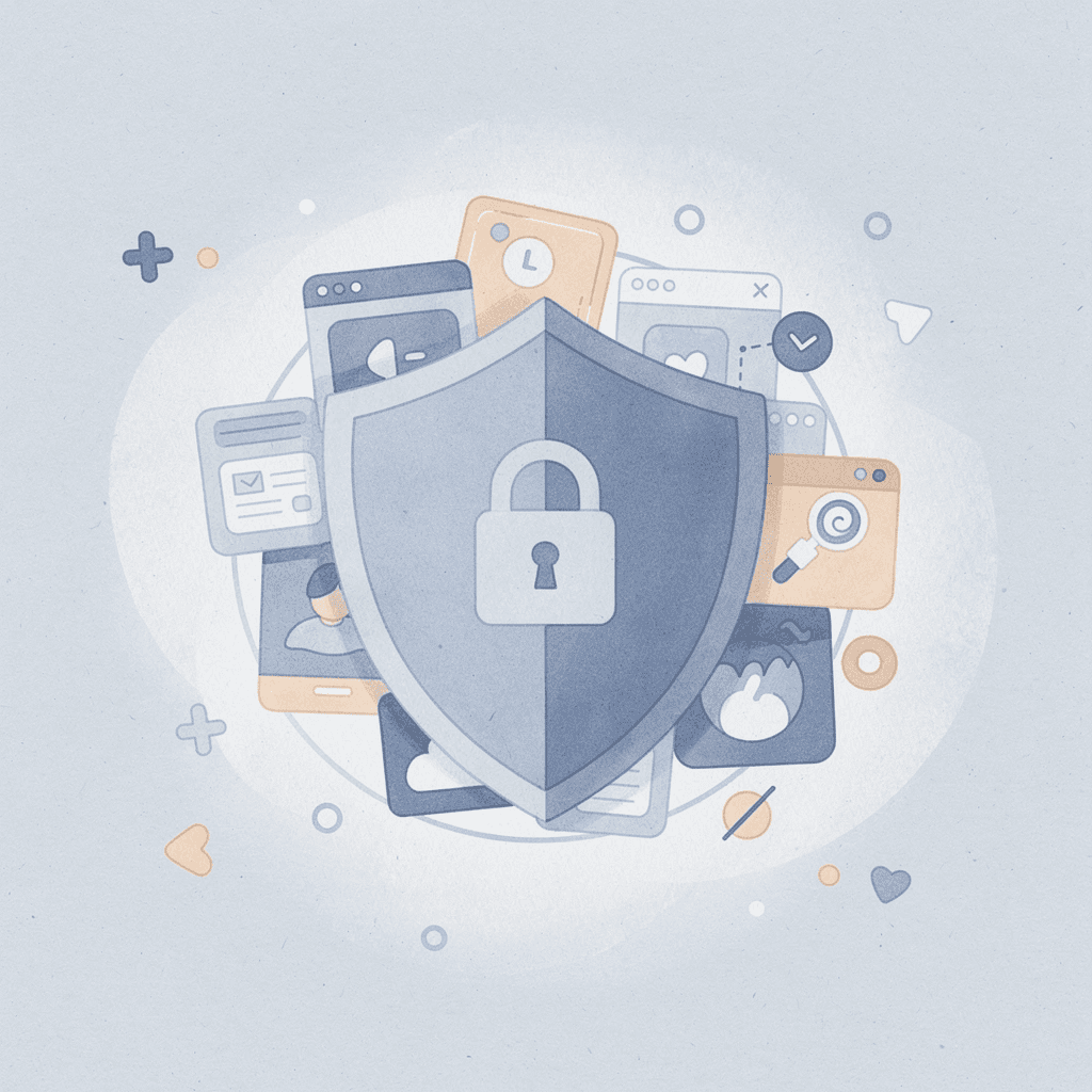 Shield protecting assets from external threats