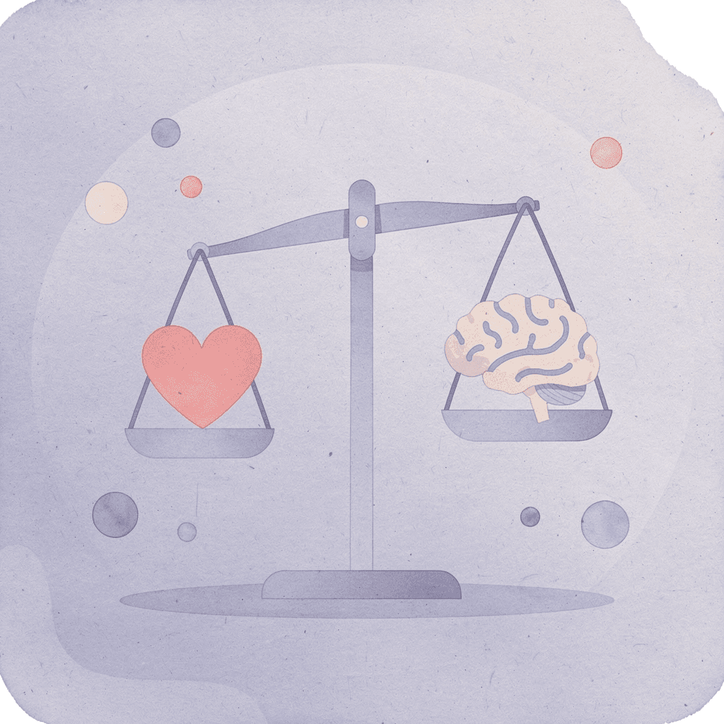 Balance scale comparing personal funds versus funded trading capital