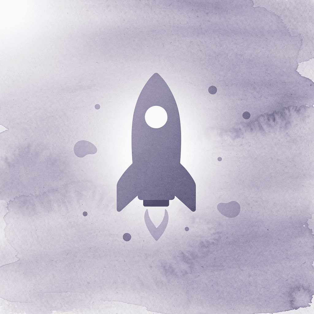 Rocket icon representing access to trading capital
