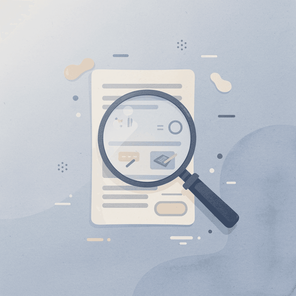 Magnifying glass examining hidden trading costs