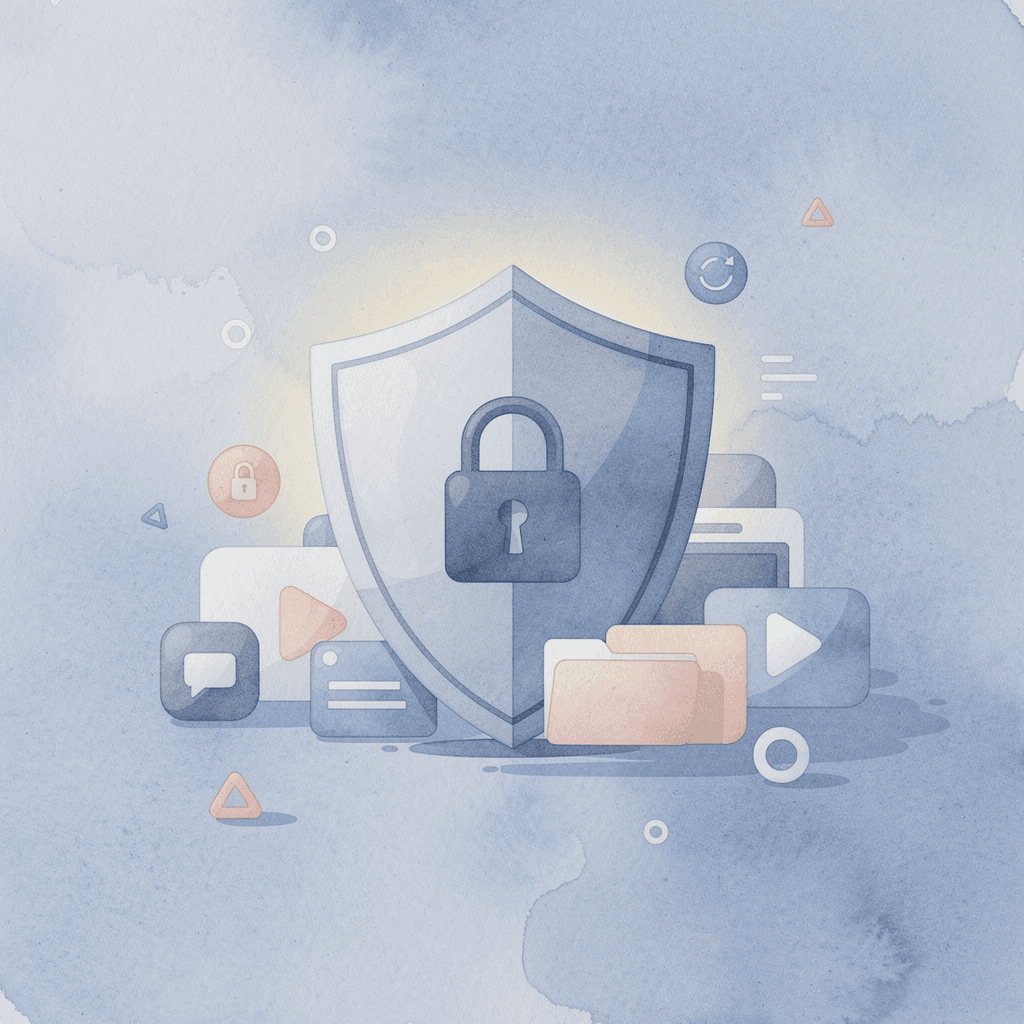 Shield protecting assets from financial risk